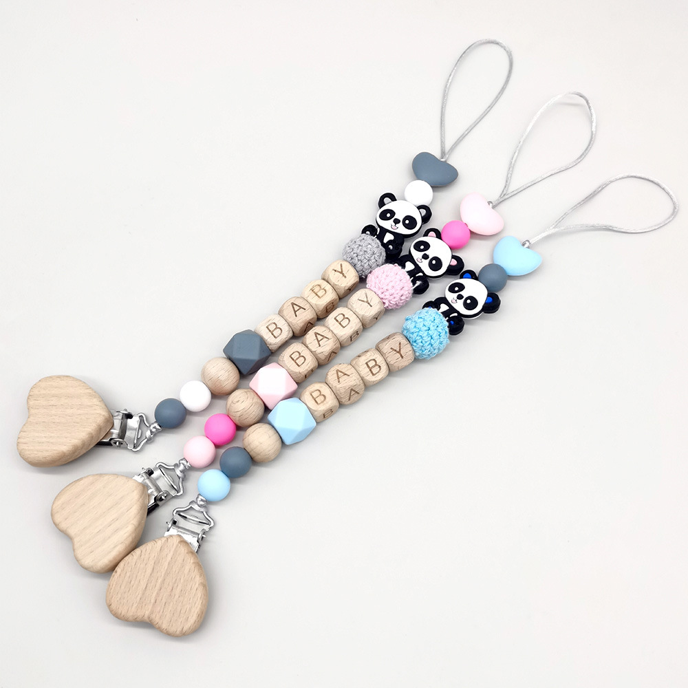 Wooden Personalized Baby Pacif - Baby Products Name recension och pris