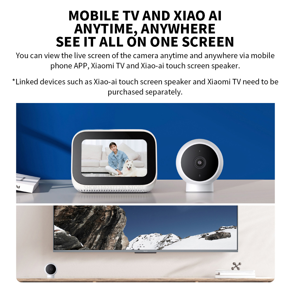 Xiaomi IP Camera 2K 1296P WiFi - Xiaomi Baby Products recension och pris