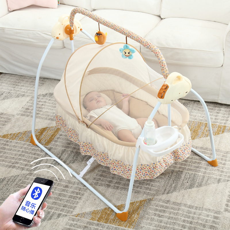 Smart Electric Baby Cradle Bed - Baby Swing Bouncer recension och pris