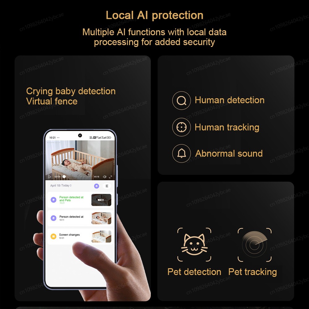 XIAOMI Smart Camera 4,Dual-ban - Xiaomi Baby Products recension och pris