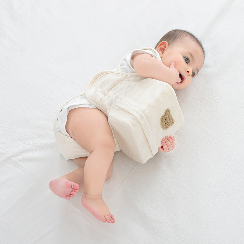 Baby Chest Side Sleeping Pillo - Anti-Roll Baby Pillow recension och pris