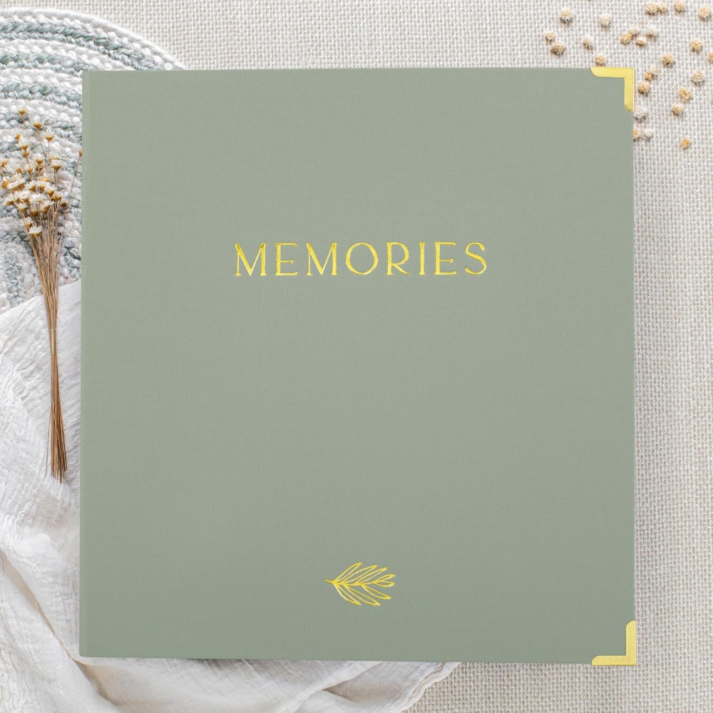 Linen Photo Album for 4x6 Phot - Baby Products Pictures recension och pris