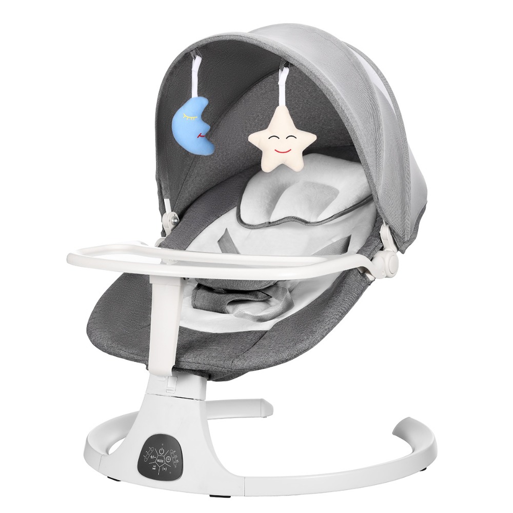 Electric Baby Rocking Chair wi - Baby Swing Bouncer recension och pris
