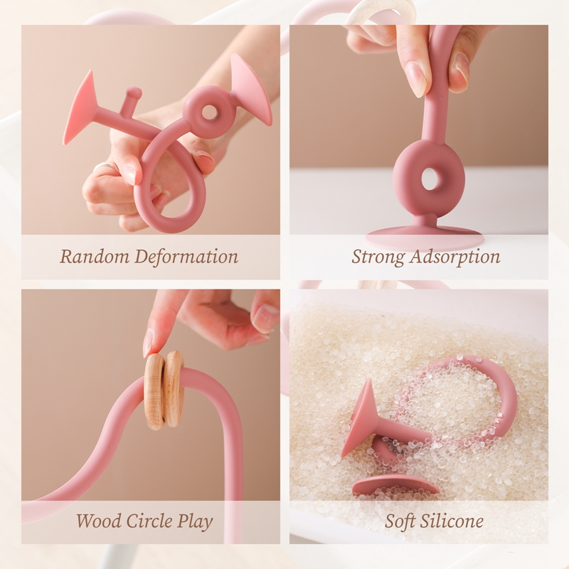 Baby Teether Toy Silicone Educ - Baby Products Name recension och pris