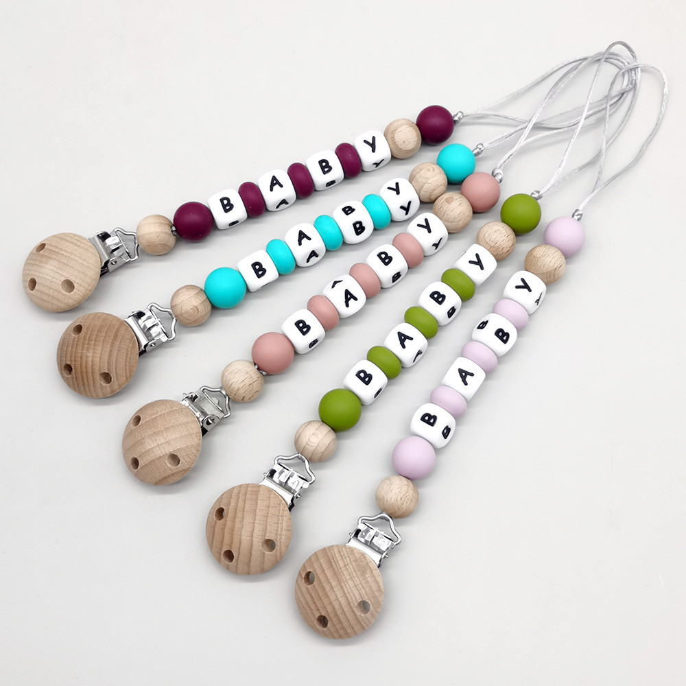 Custom Name Pacifier Clips Cha - Baby Products Name recension och pris
