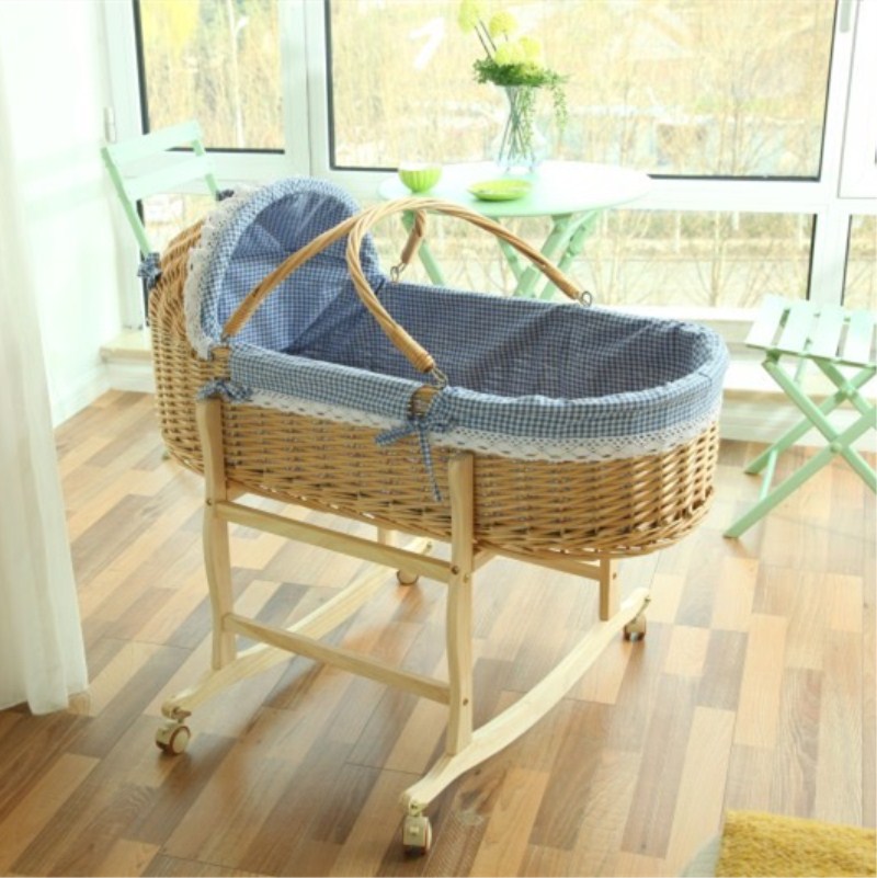 Swing 9C Newborn Cradle Rattan - Baby Swing Bouncer recension och pris