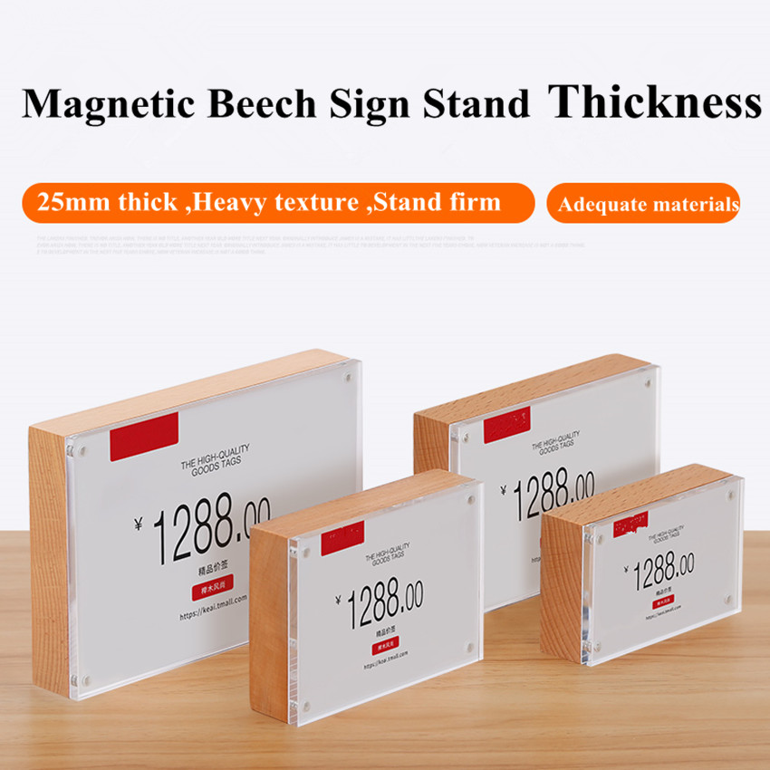 88x54mm Tabletop Acrylic Sign  - Baby Products Pictures recension och pris