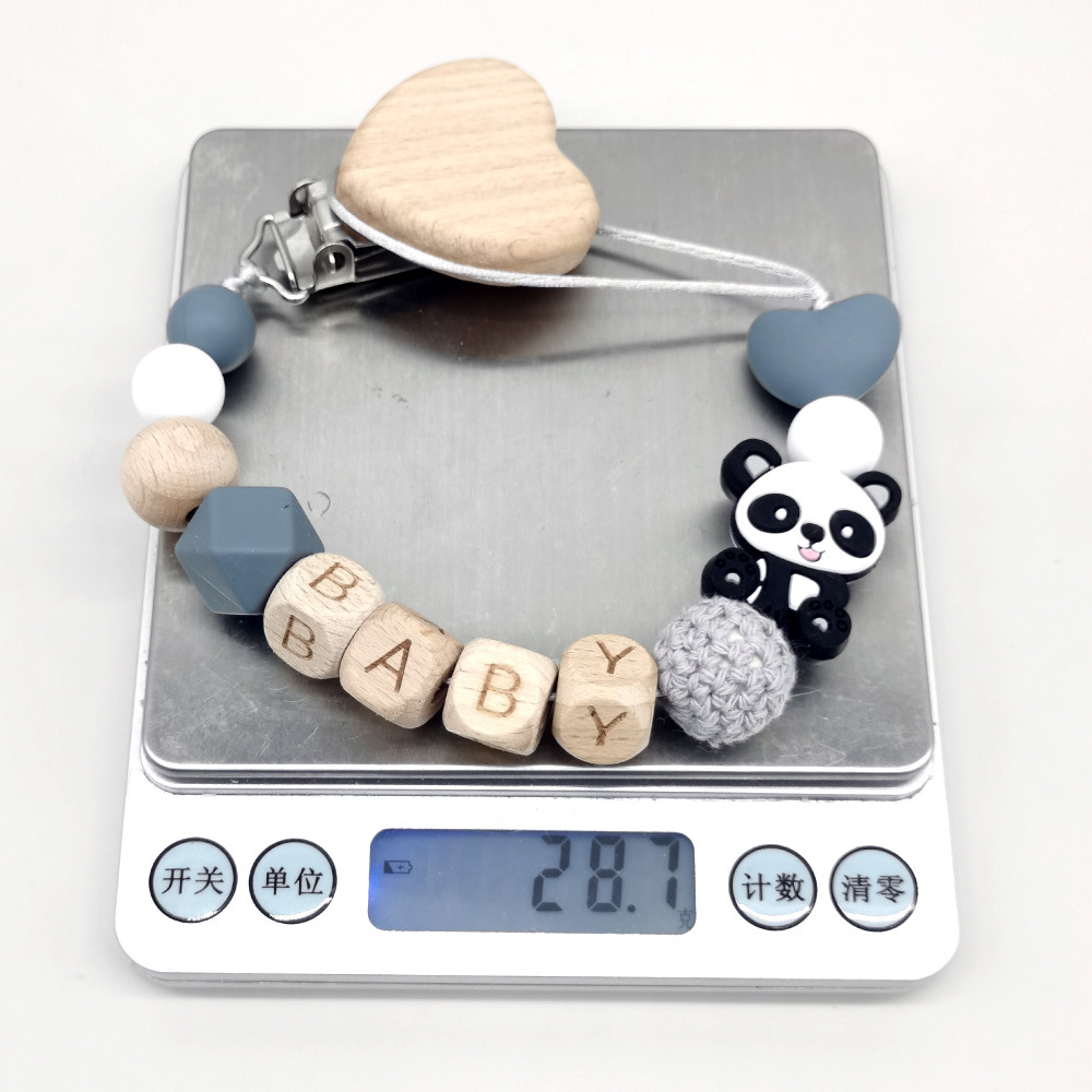 Wooden Personalized Baby Pacif - Baby Products Name recension och pris