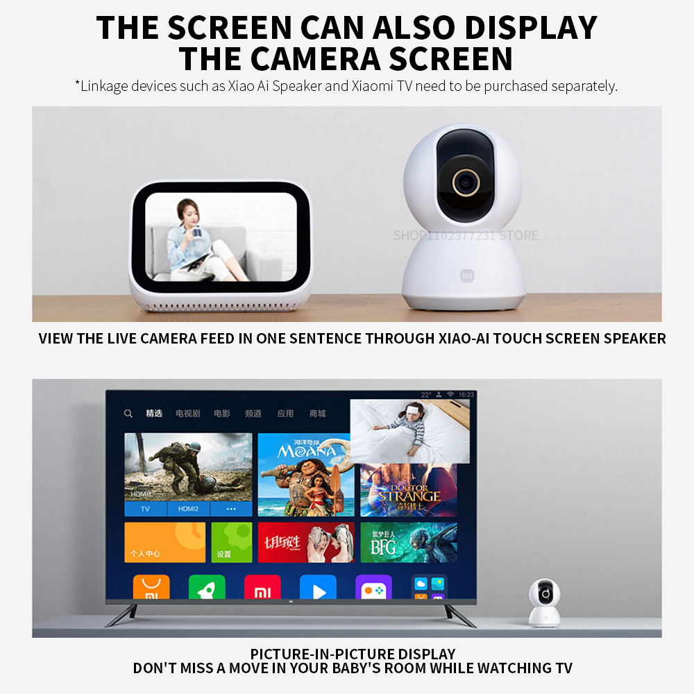 Original Xiaomi Smart Camera 2 - Xiaomi Baby Products recension och pris
