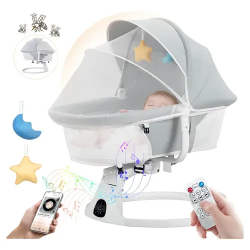 Baby Swing Cradle Electric Inf - Baby Swing Bouncer recension och pris