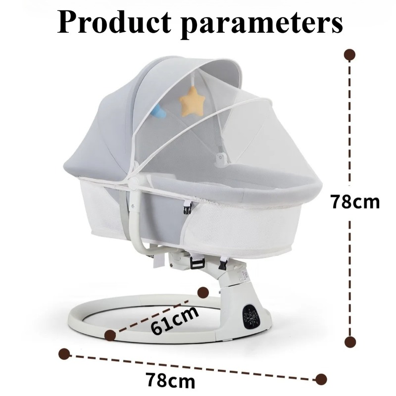Baby Swing Cradle Electric Inf - Baby Swing Bouncer recension och pris