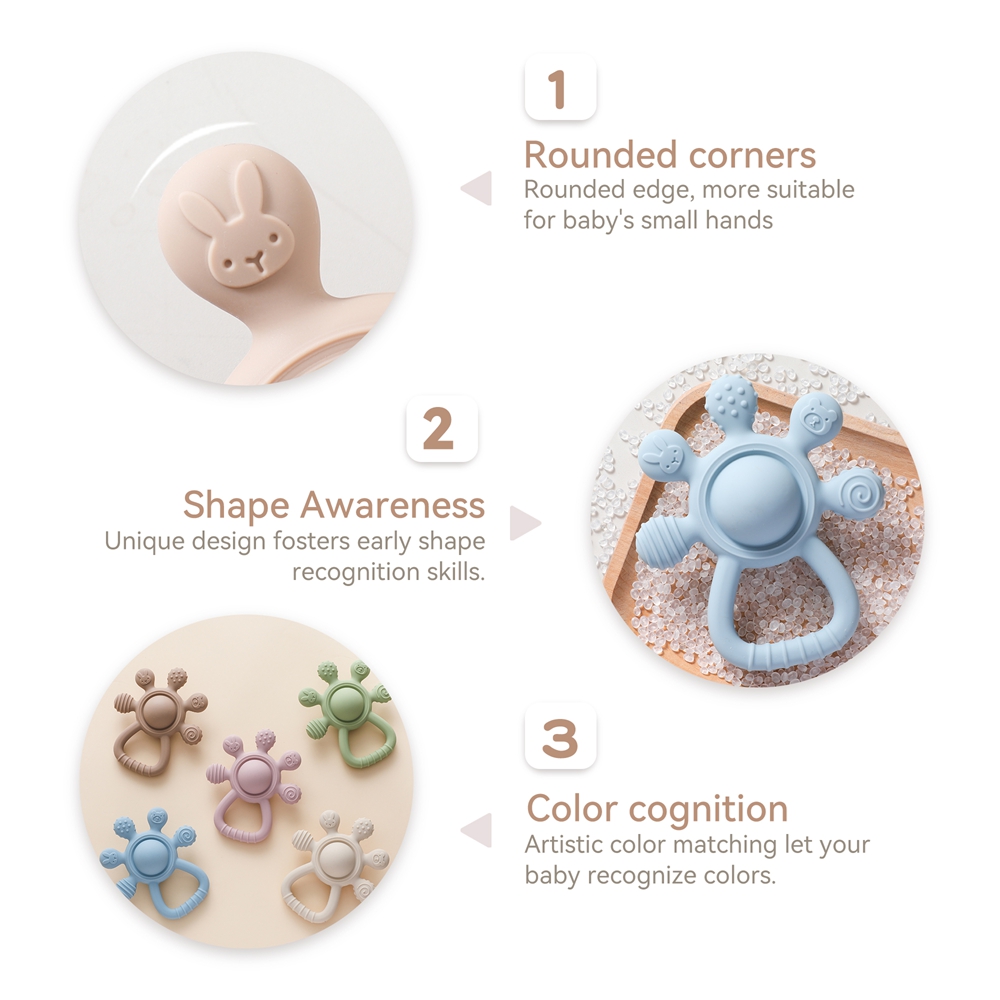 Food Grade Baby 0-12 Toys Sili - Baby Products Name recension och pris