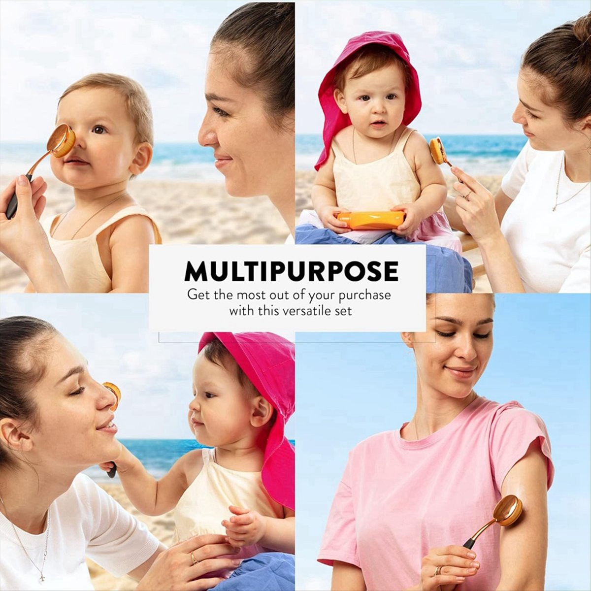Sunscreen Brush Set - Lotion A - Baby Sunscreen Lotion recension och pris
